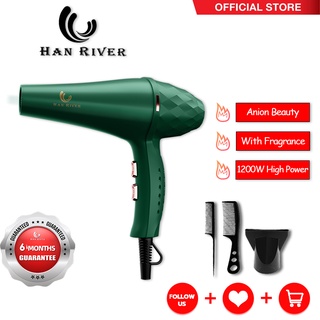 HAN RIVER HRHD03GN Blower Hair Dryer /Hair Dryer With Fragrance 1200W High Power Hair Dryer