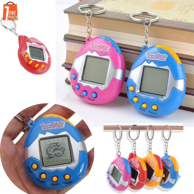 014F 90S in One Virtual Cyber Pit Toy Funny Tamagotchi Game Random Color Gift Fo 