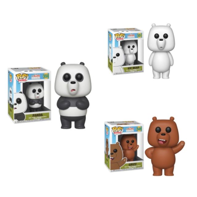 We Bare Bears Funko Pop! Set of 3 Promo Sale! Shopee Philippines