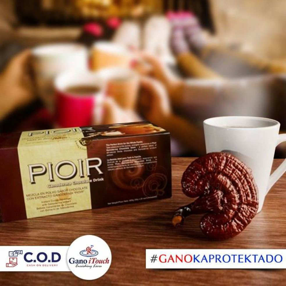 Gano chocolate drink pioir ganoderma lucidum or "The King of Herbs