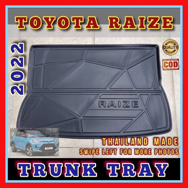 TOYOTA RAIZE 2022 TRUNK TRAY THAILAND MADE Shopee Philippines