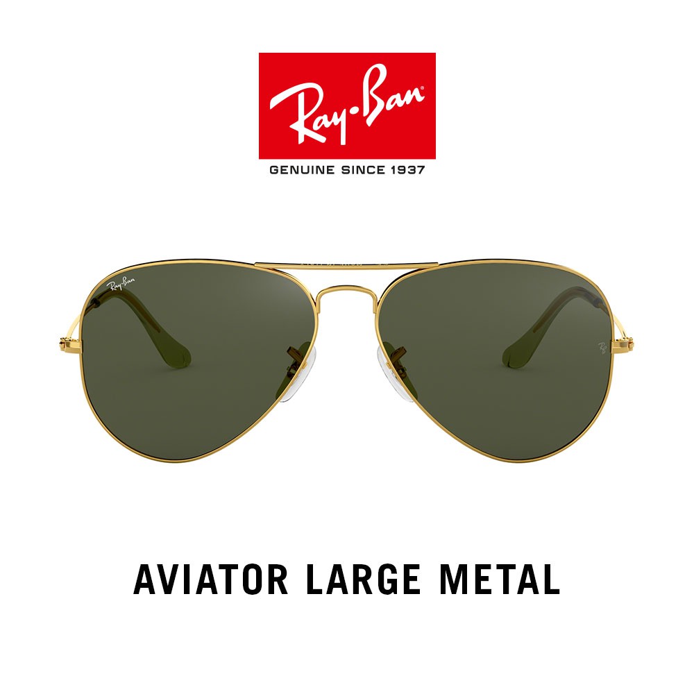 ray ban aviator large metal l0205