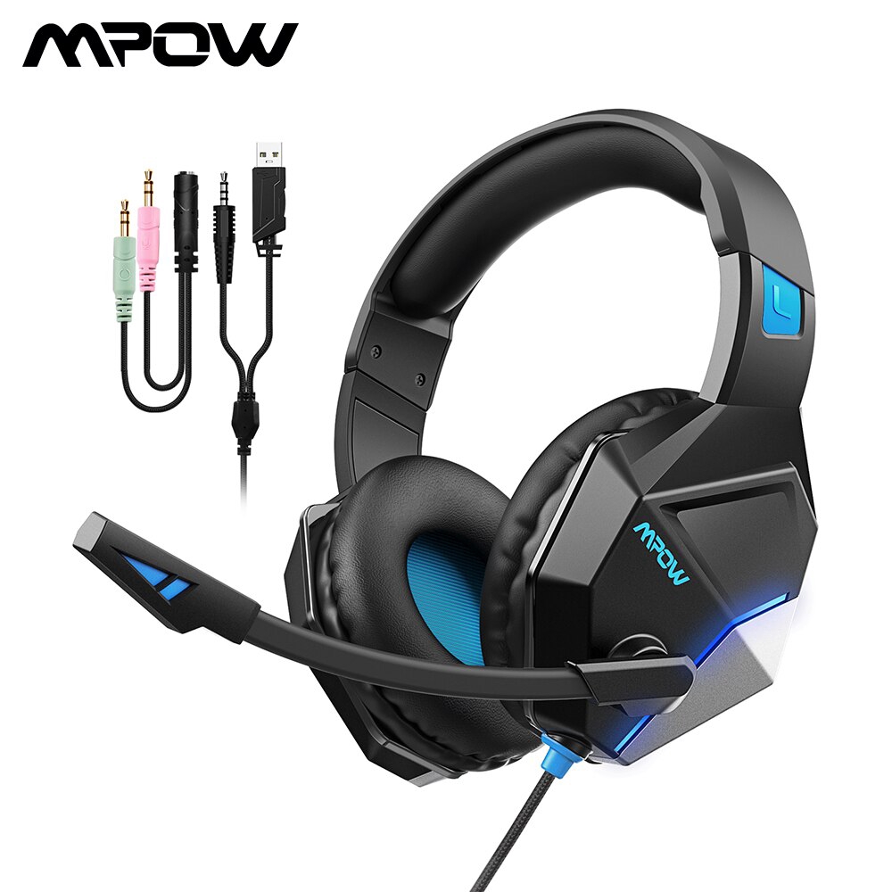 pc headset with noise canceling microphone