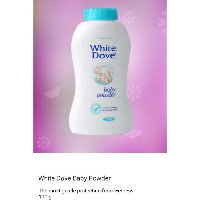 dove powder for baby
