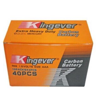 Kingever Extra Heavy Duty Battery  AA AAA 9V D