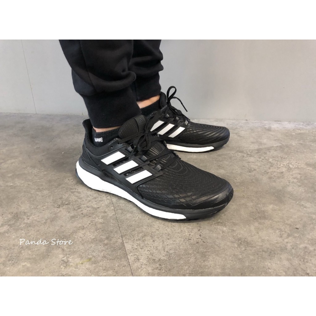 Adidas Energy Boost 4 M Black and White Horse Outsole Men's CG3359 Women's  CG3056 | Shopee Philippines