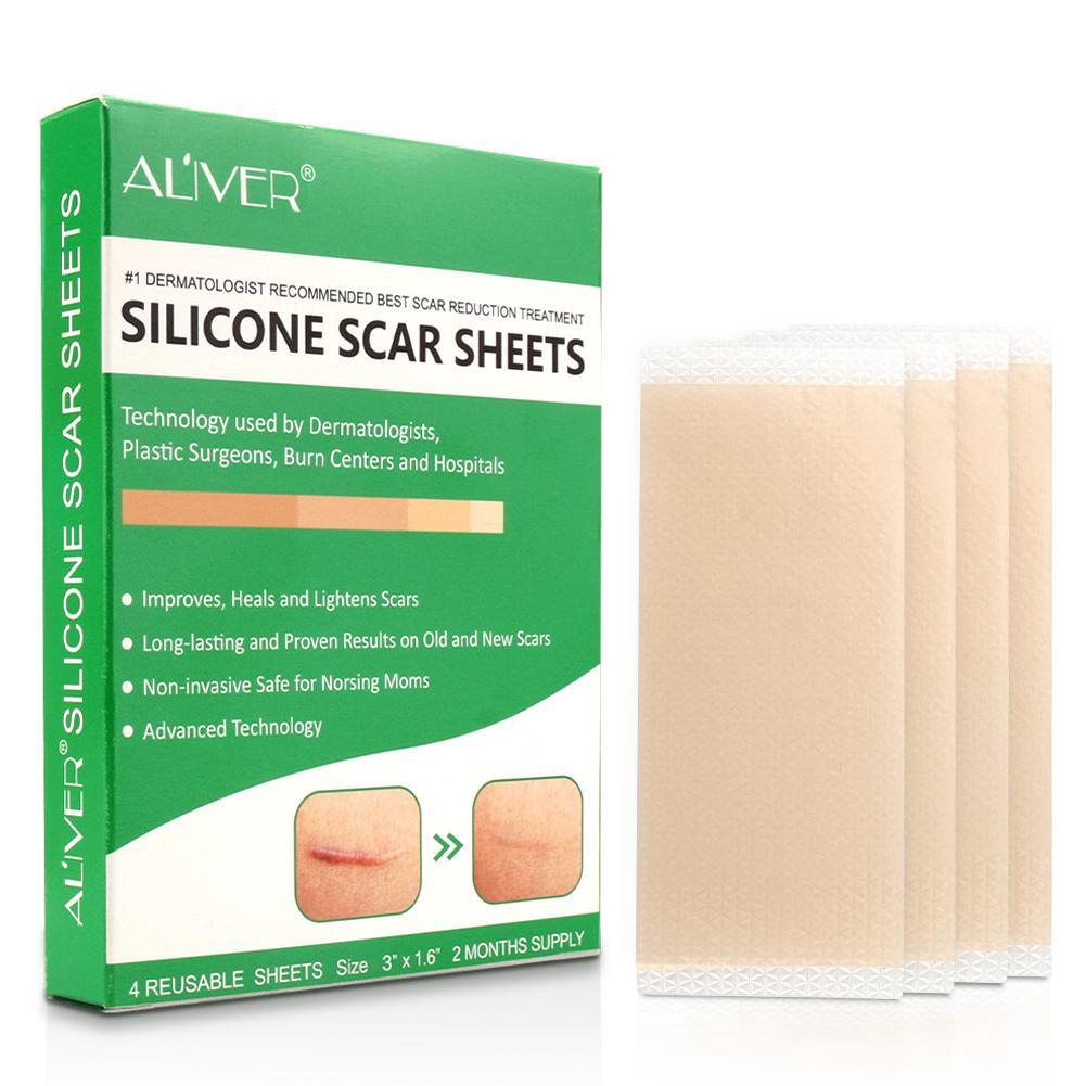 ALIVER Medical Silicone Gel Strips Patch Scar Away Tape Repair ...