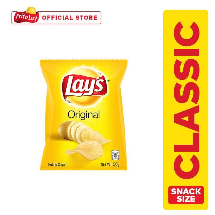 Lay's Original Potato Chips 50g Shopee Philippines