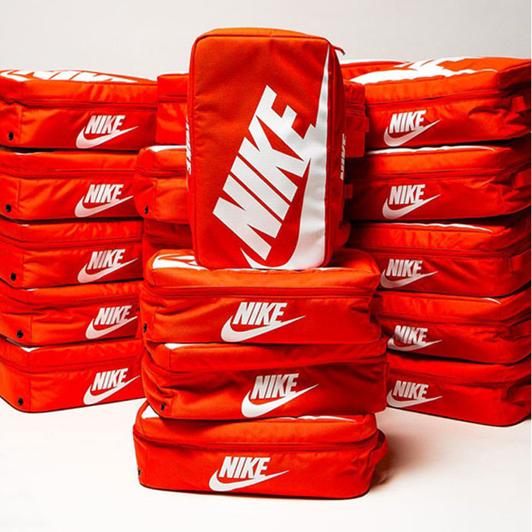 nike shoe bag red