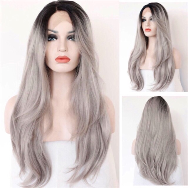 gray wigs