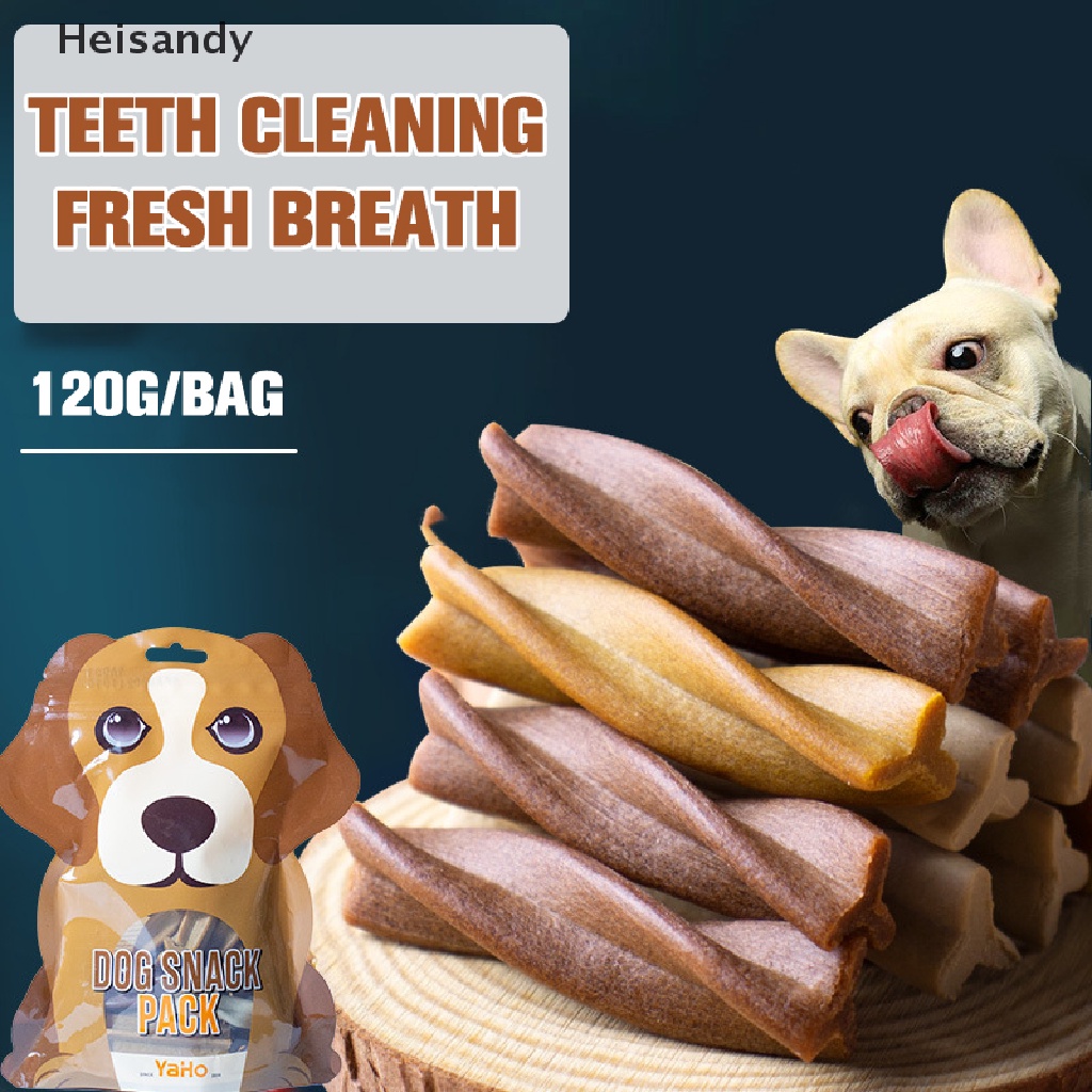 [Hei] 120g Dog Molar Stick Double Flavor Chicken Beef Milk Cleanser Bone Pet Feeder Dog Chew Food Feeders Toothbrush Cleaning Tooth Snacks Health Foods COD #3