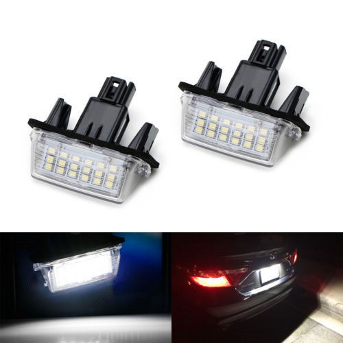toyota corolla number plate lights