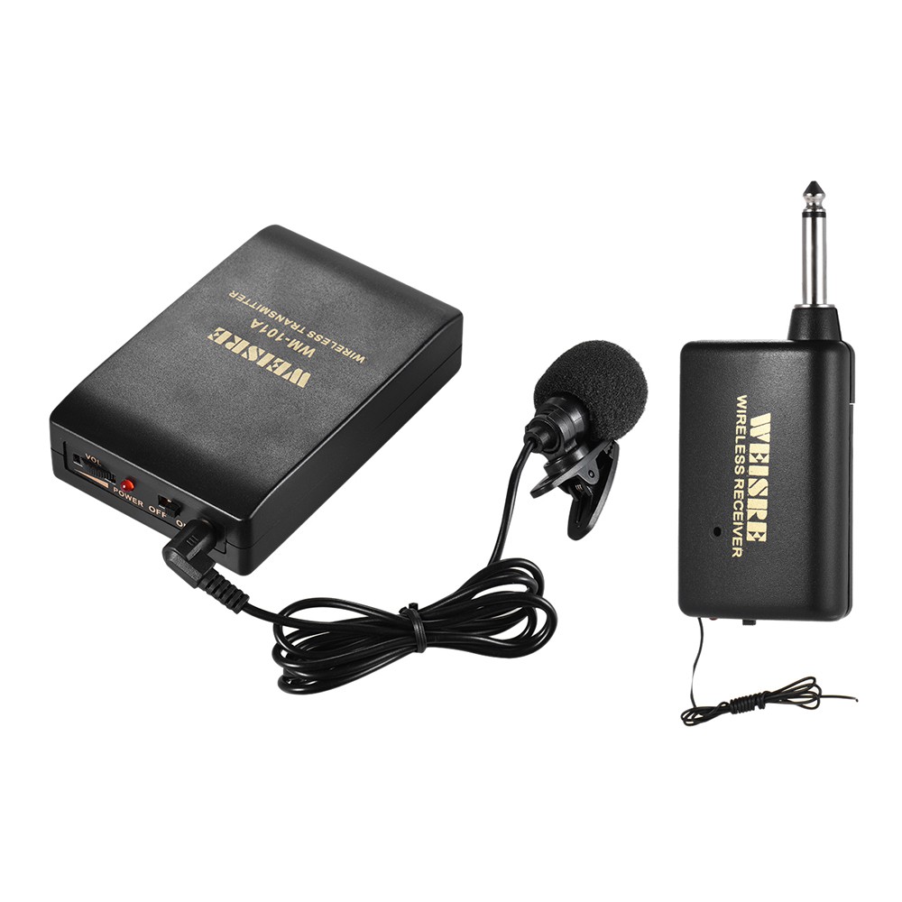 portable wireless microphone system