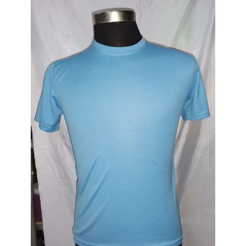 Drifit Tshirt Light blue men&women Shopee Philippines