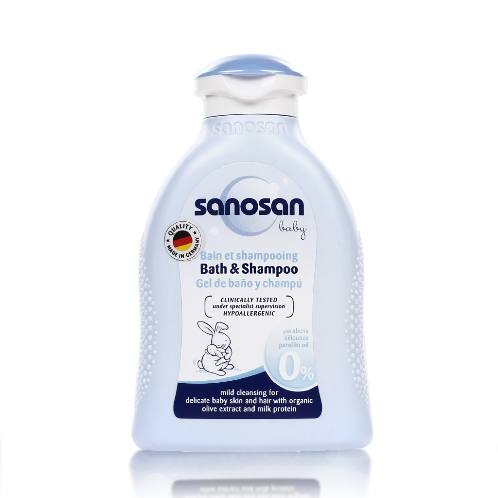 Sanosan Baby Bath & Shampoo 200 ml Shopee Philippines