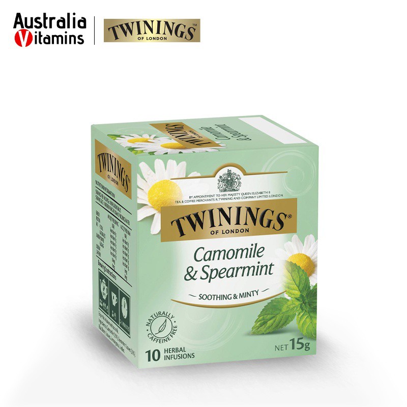 Twinings of London Camomile & Spearmint Tea Bags 10 Packs 15g Shopee Philippines