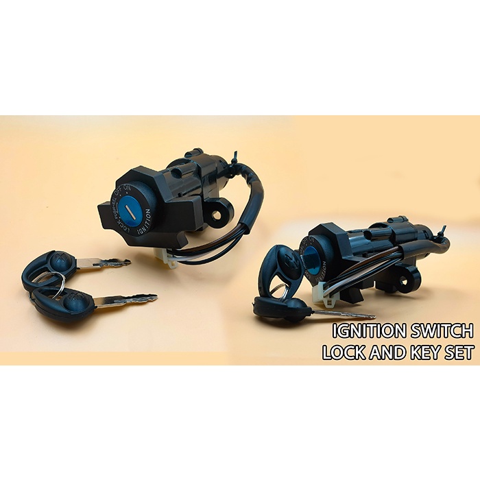 bajaj platina ignition switch lock with keys
