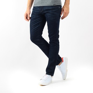 mens side elastic jeans