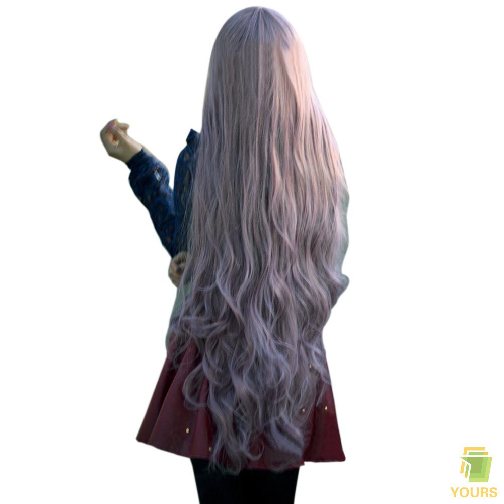 Yours New Fashion Womens Lady Long Curly Wavy Hair Full Wigs