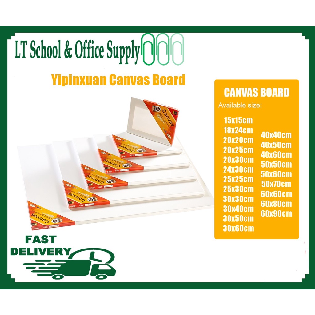 Canvas Board Wooden Frame Gesso primed Shopee Philippines