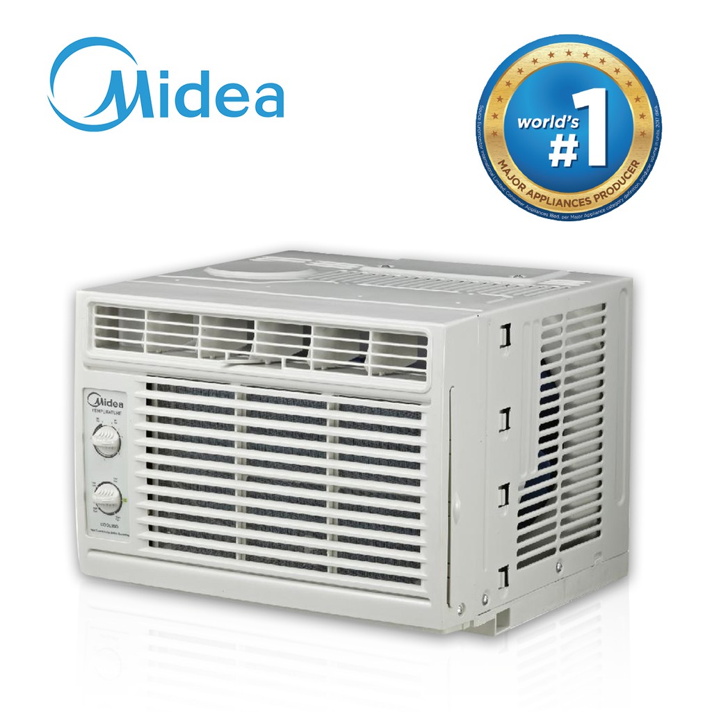 Midea Window Type Manual Non Inverter Aircon 0 6 Hp With 2 Speed Cooling Fp 51ara006hmnv N5 Shopee Philippines