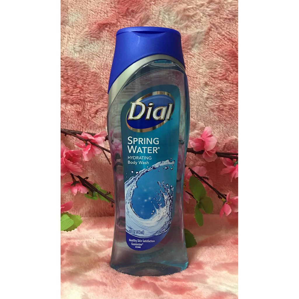 Dial Hydrating Body Wash Spring Water 473ml IMPORTED!!! Shopee
