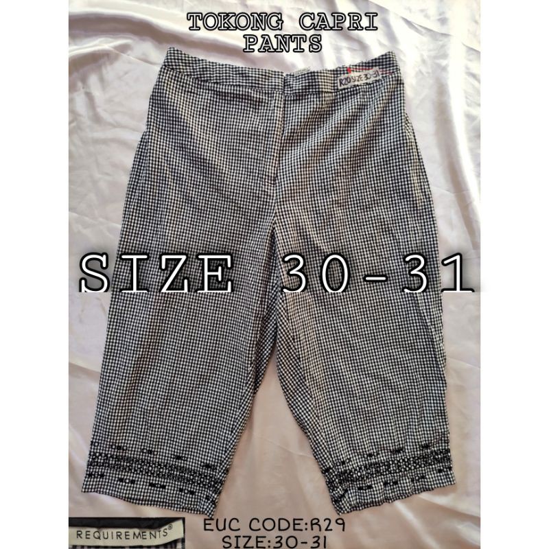 us size 30 pants