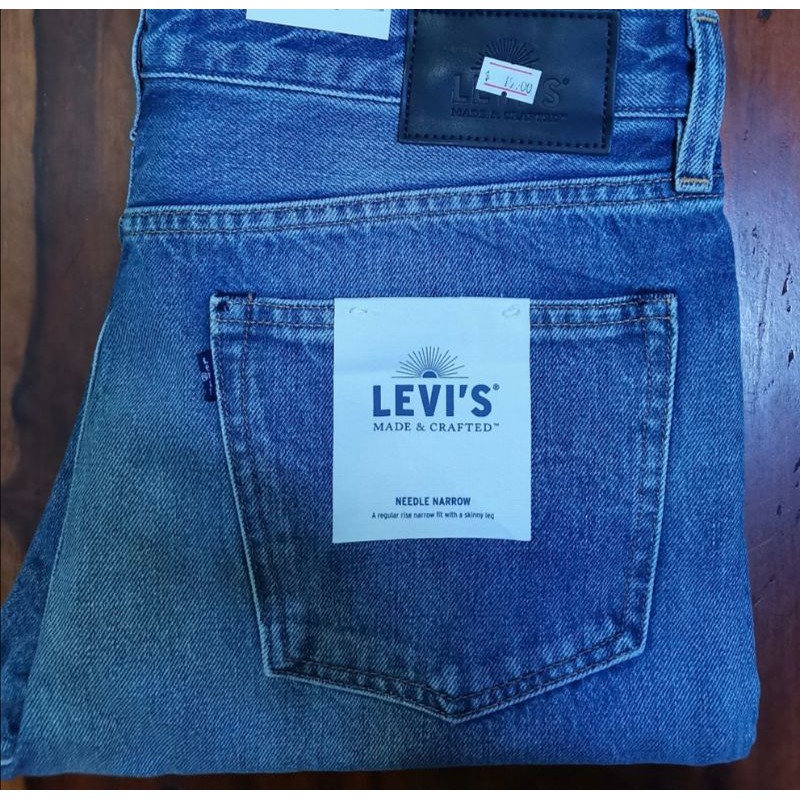 Levis Made & Crafted Needle Narrow W34 L34 59090-0059 | Shopee Philippines