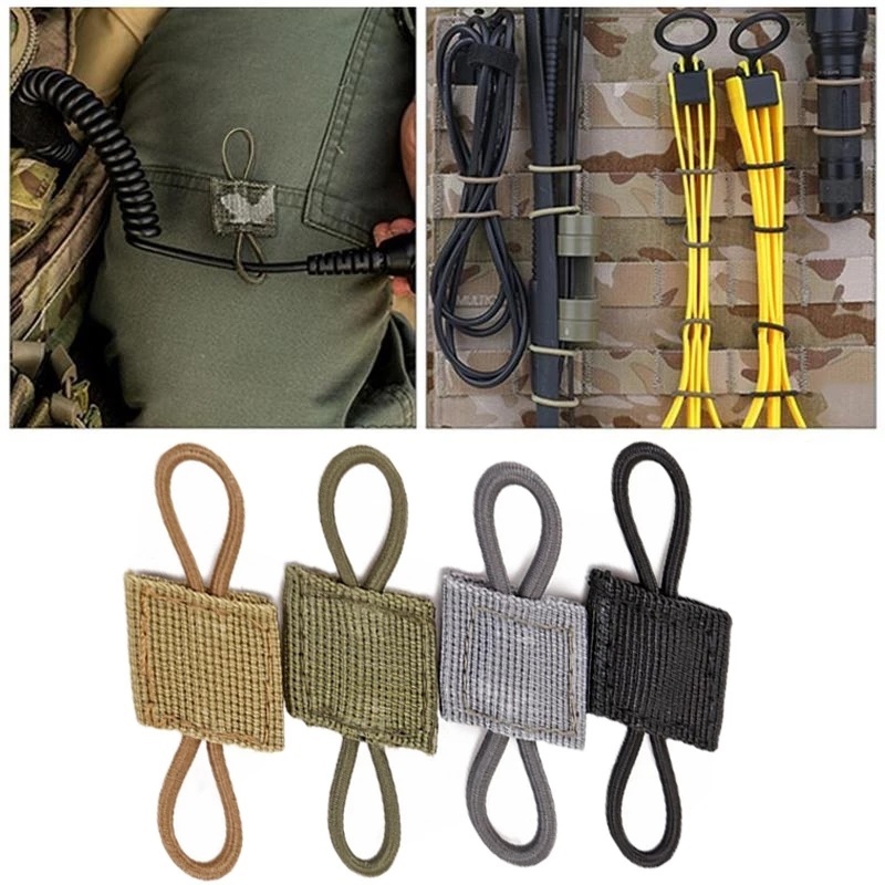 1pc Tactical Backpack Binding Buckle Carabiner Clip/ Bags Pouch Clasp