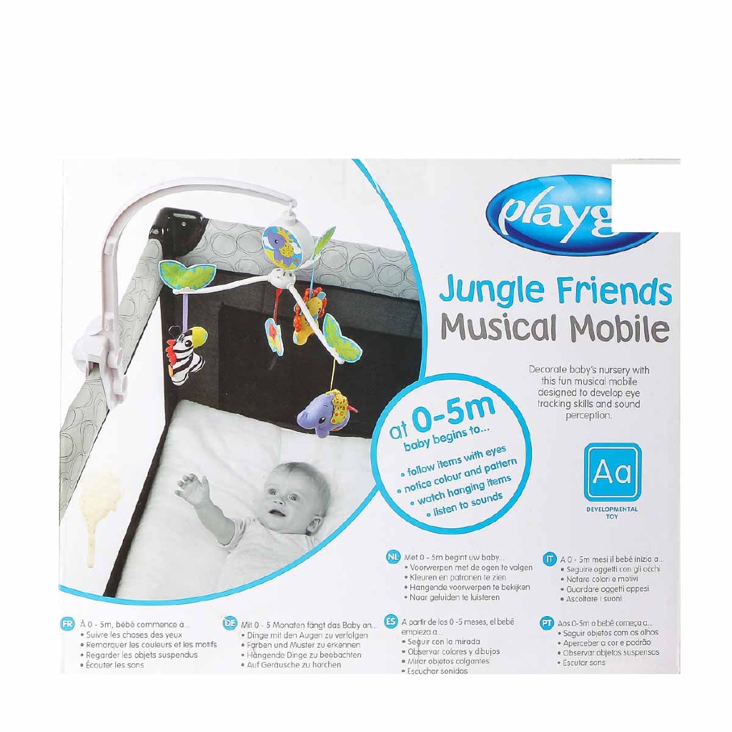 Playgro Jungle Friends Musical Mobile Shopee Philippines