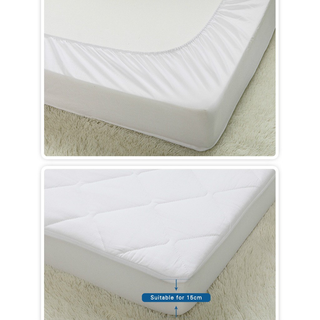 bedside crib waterproof mattress protector