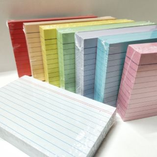 Index card color 3x5