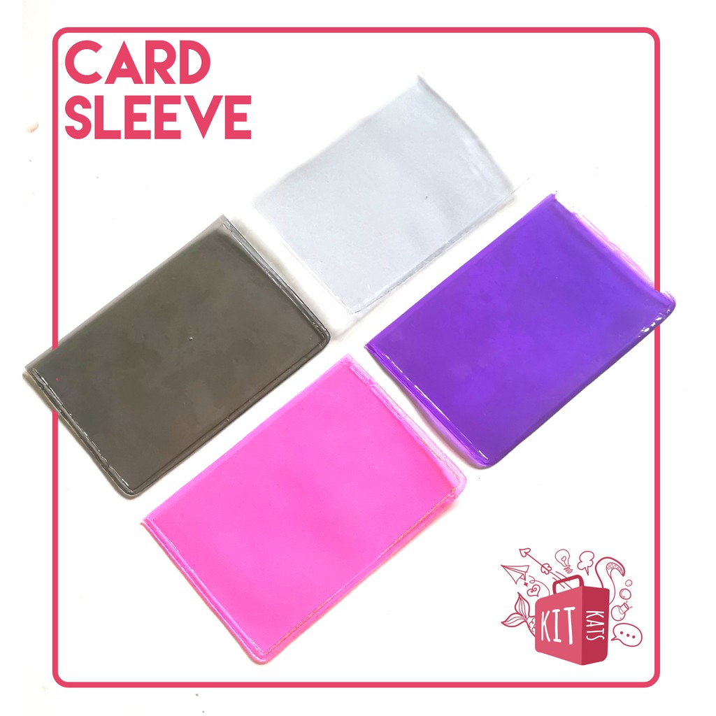 Plastic Card Holders for different cards ID, Bank, loyalty cards, etc