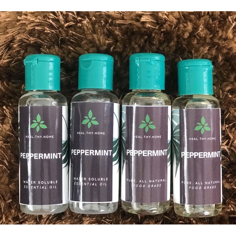 Peppermint Essential Oil (Water Soluble)50ml Shopee Philippines