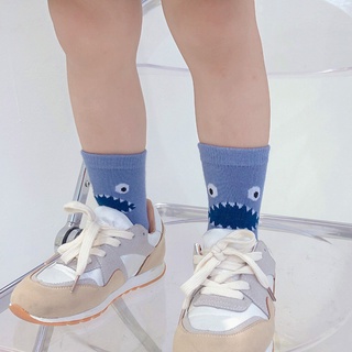 Ready Stock 5 Pairs1-12Y Cotton Baby Sock Absorb Sweat Boutique Excellent Kid Sock Girls Cute Cartoon Mid Tube Socks for Children Boy #5