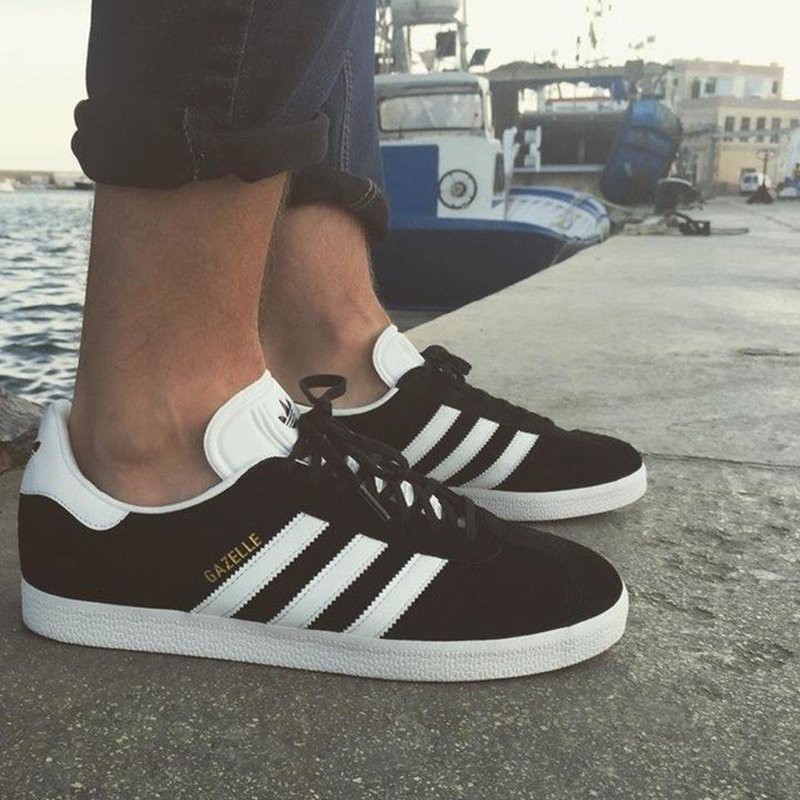 all black suede adidas