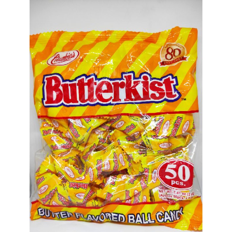 Butterkist Butter Flavored Ball Candy Shopee Philippines