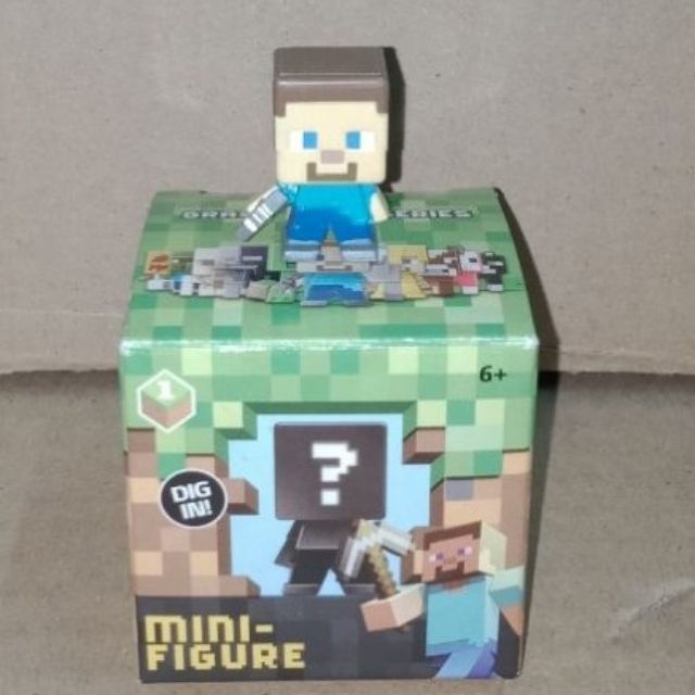 Mohjang Minecraft Minifigures Grass Series 1 No box | Shopee Philippines