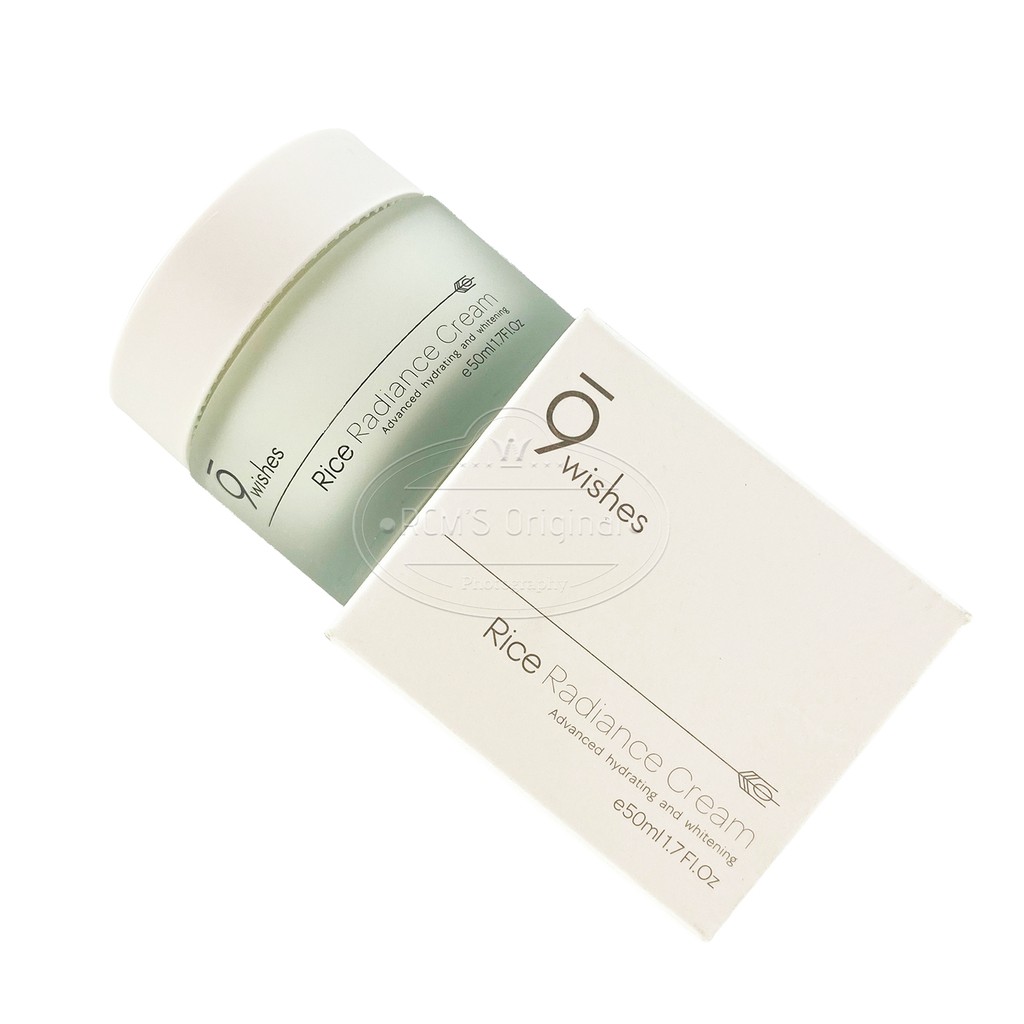 9wishes rice radiance cream