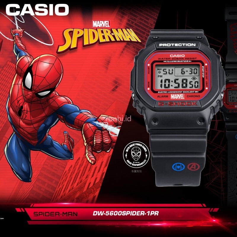 casio spider man