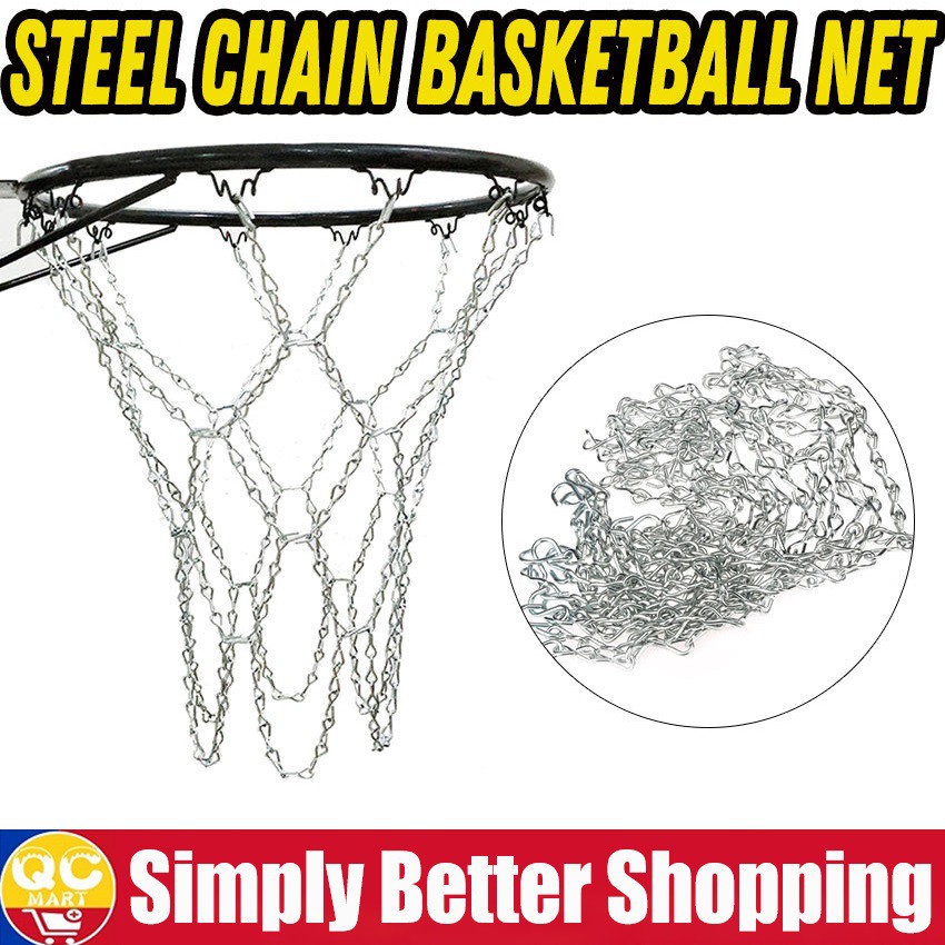 Professional Galvanized Steel Metal Chain Basketball Net Shopee