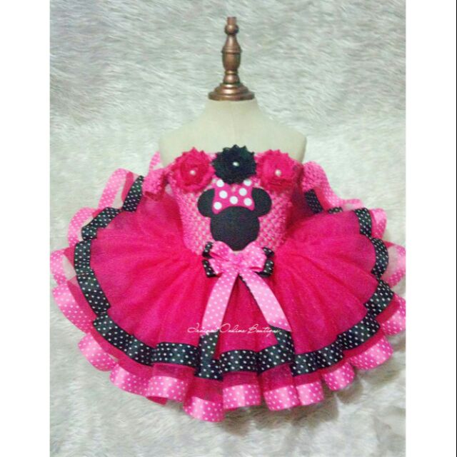 minnie mouse tulle dress