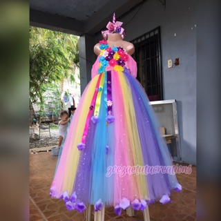 unicorn quinceanera dress