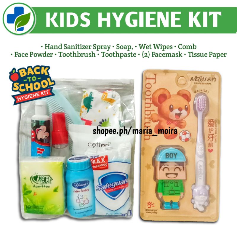 Kids All Purpose Hygiene Kit | Student Personal Hygiene Kit for School ...