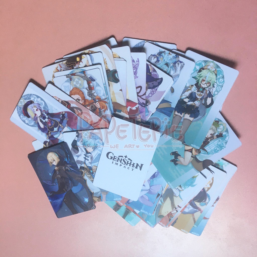[Part 1/2] Genshin Impact Unofficial Photocard (Per piece) #8
