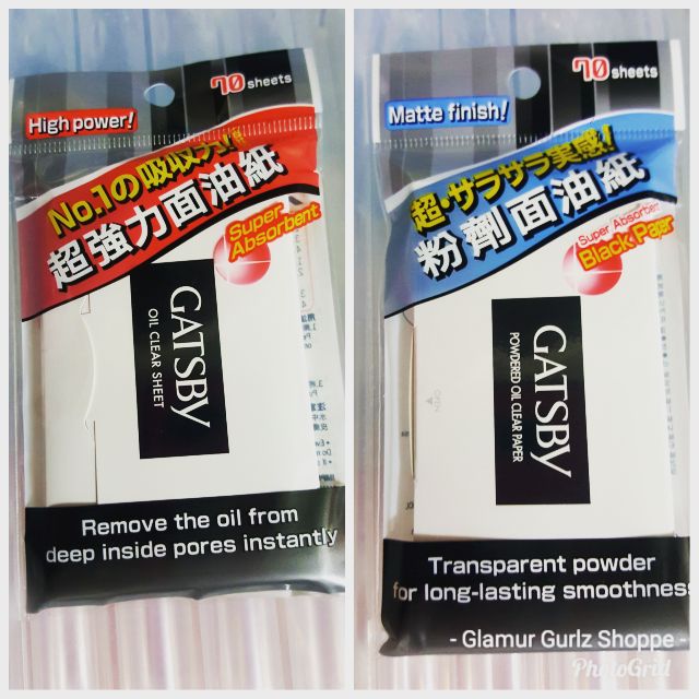 gatsby oil control