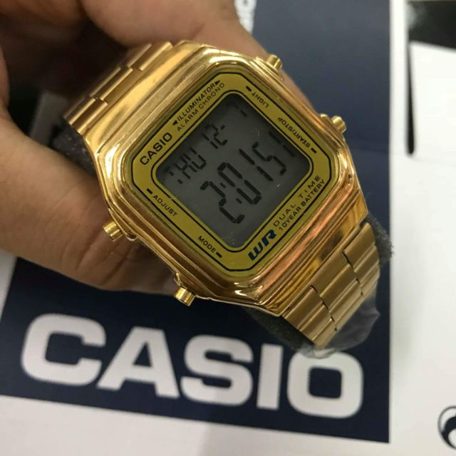 casio a178 gold