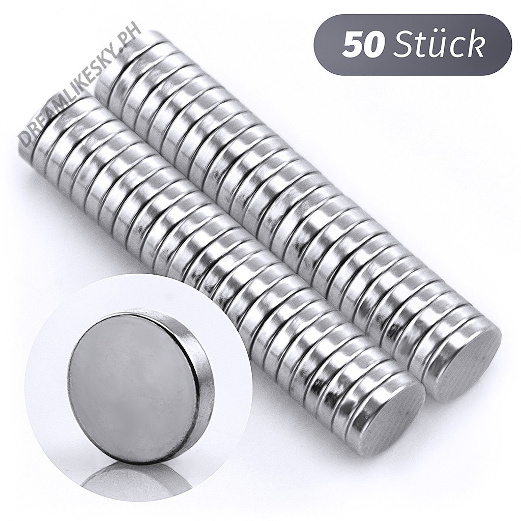 50Pcs N35 Strong Round Disc RareEarth Neodymium
