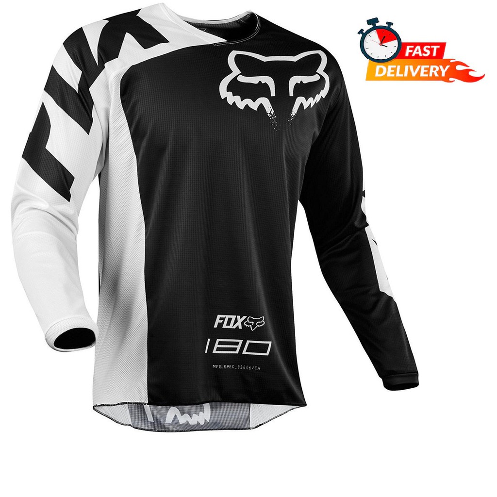 fox mtb jersey long sleeve