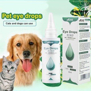 Super_60ml Pet Supplies Dog Cat Remove Tear Stains Dirt Health Care Liquid Eye Drops